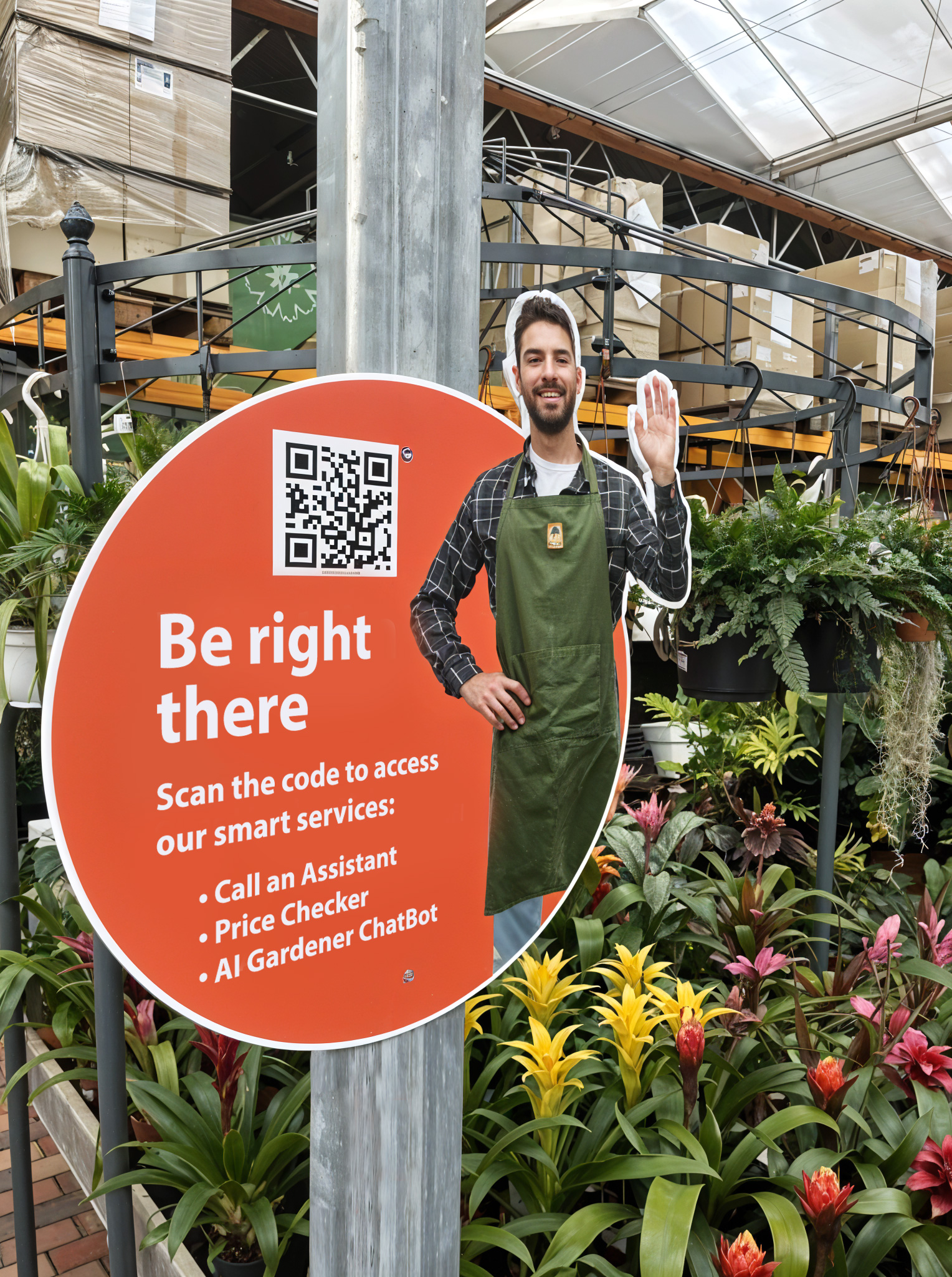 Boosting Retail Efficiency Without Sacrificing Customer Service in Gardening Stores - Linistry - Tailored Digital Queue Management for Enterprises